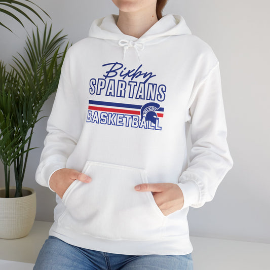 Bixby Spartans Basketball Gildan Hoodie