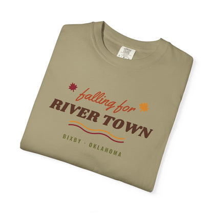 Falling for River Town Comfort Colors Tee