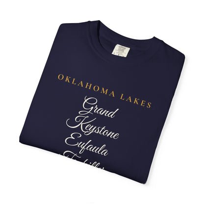 Oklahoma Lakes Tee | Comfort Colors