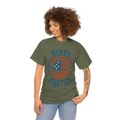 Spartans One Nation Under GOD Gildan Tee