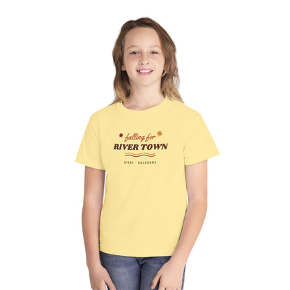 Falling for River Town Youth Tee