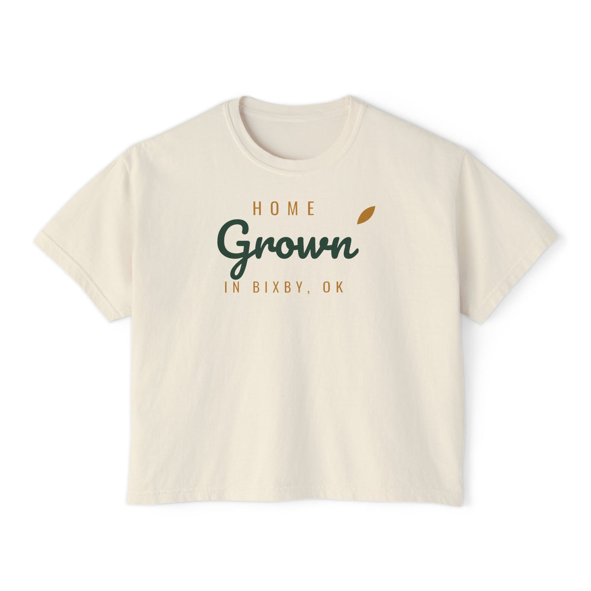 Home Grown in Bixby Boxy Comfort Colors Tee