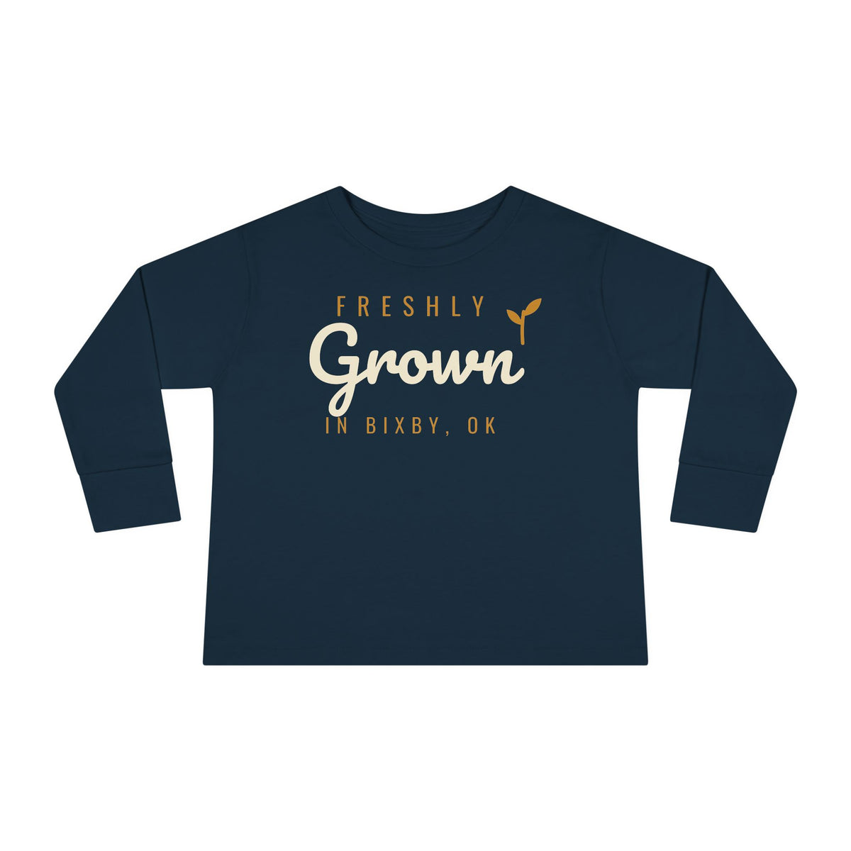 Freshly Grown in Bixby Toddler Long Sleeve Tee