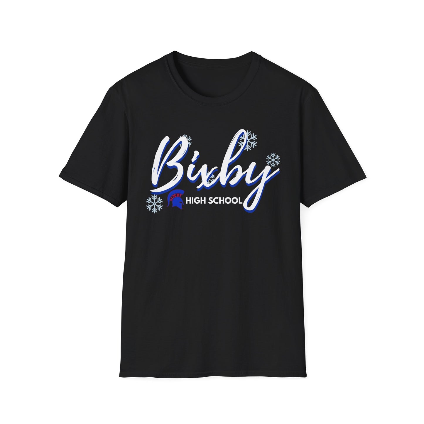 Bixby Spartan High School Snow Day Softstyle Tee