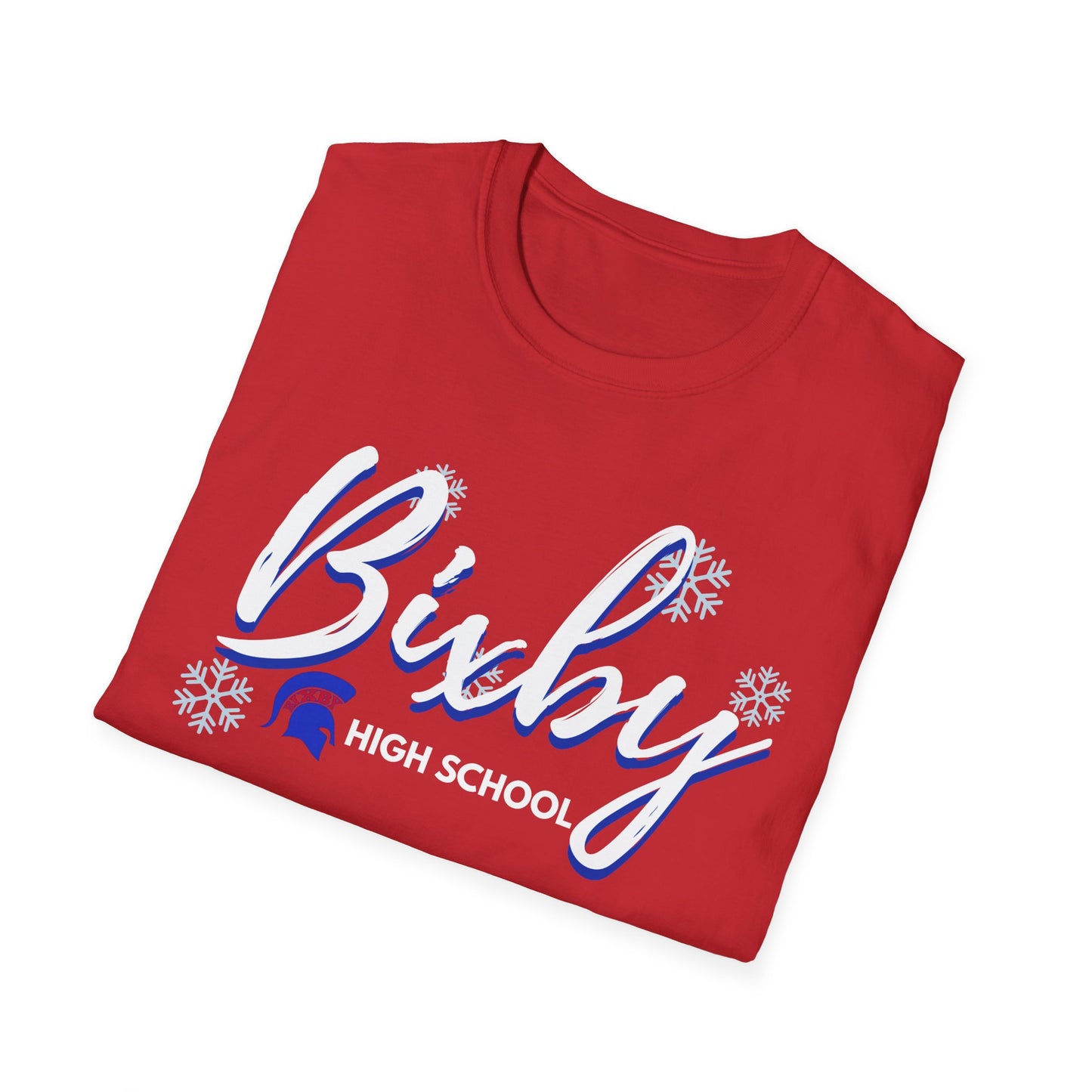Bixby Spartan High School Snow Day Softstyle Tee