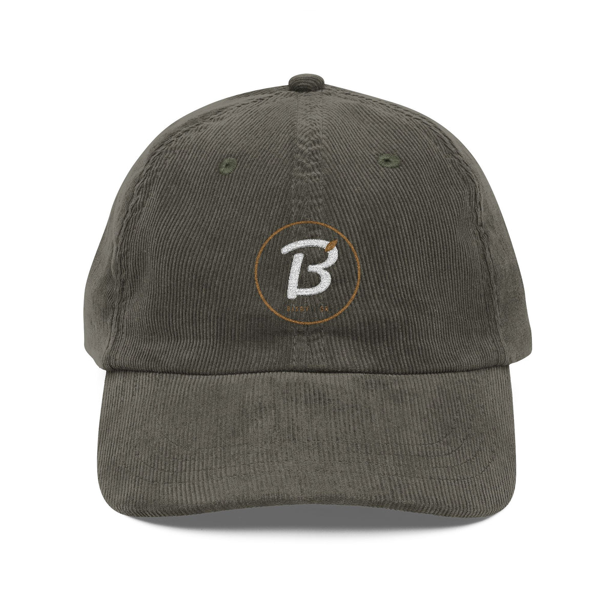 Bixby B Leaf Corduroy Cap