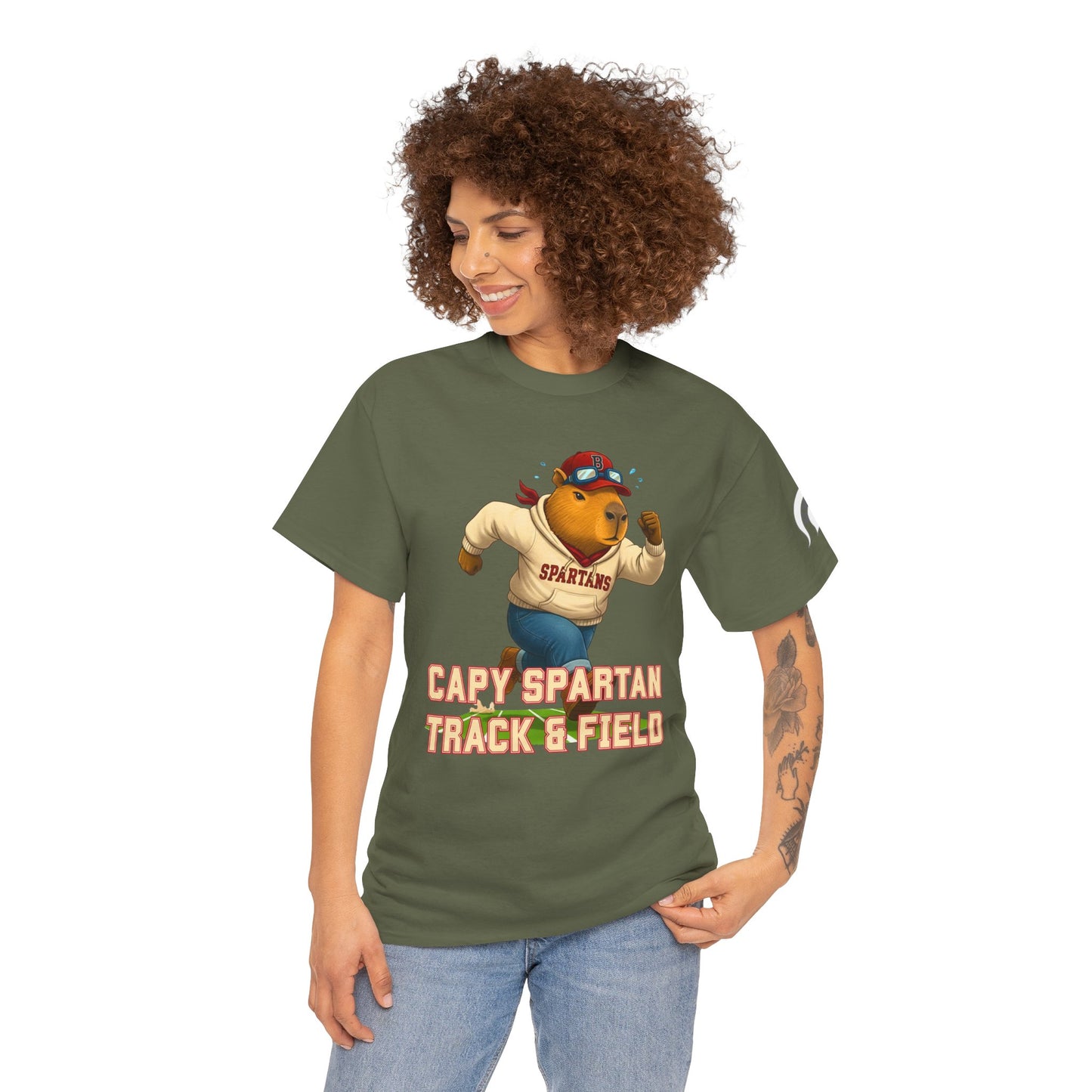 Capy Spartan Track Gildan Tee