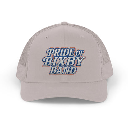 Pride of Bixby Band Embroidered Trucker Snapback