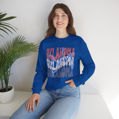 Bixby Spartans Custom City Name Oklahoma Script Sweatshirt
