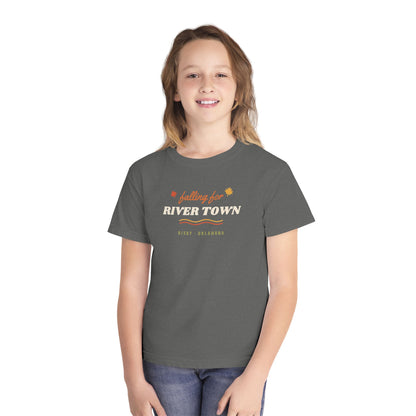 Falling for River Town Youth Tee