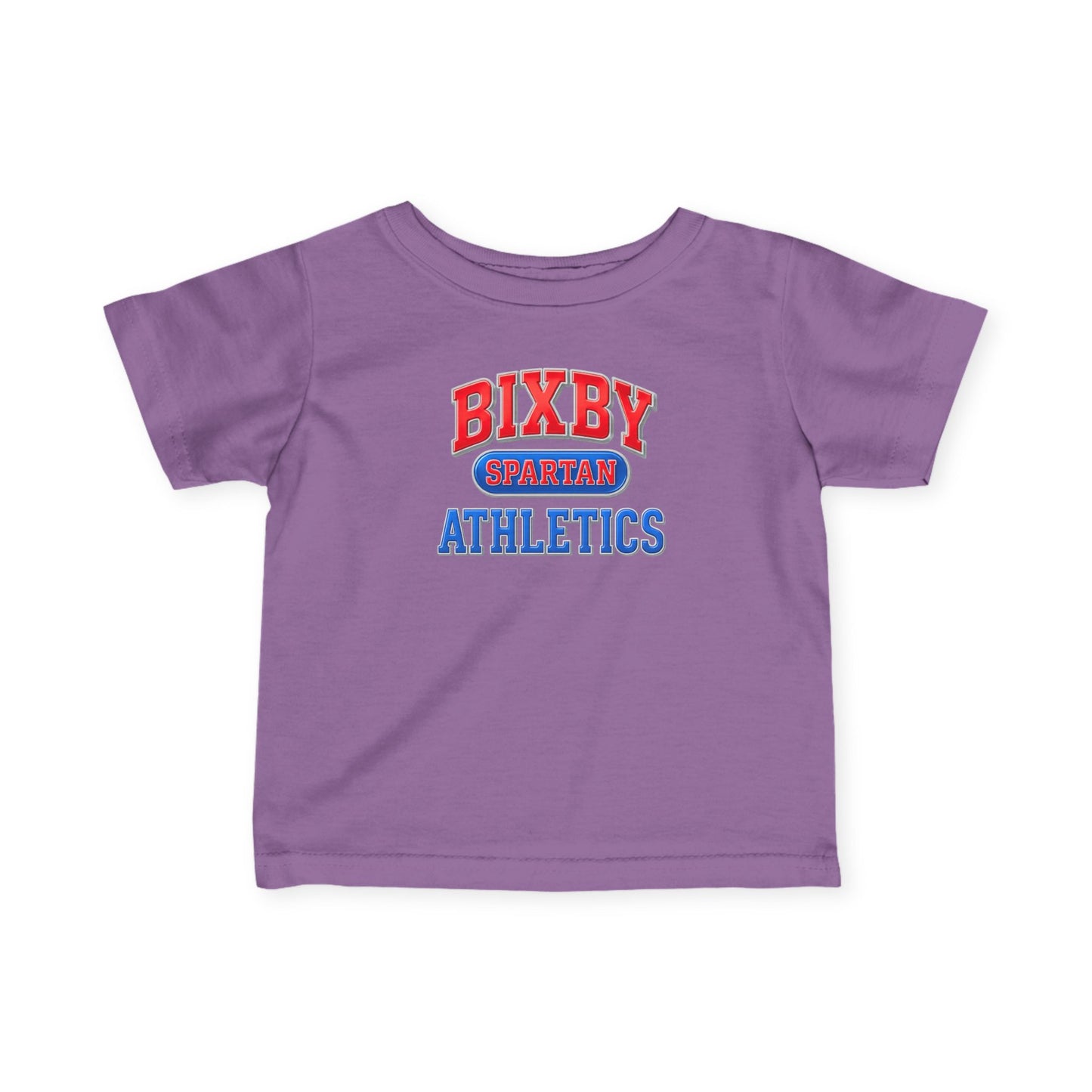 Bixby Spartan Athletics Infant Metallic Gildan Tee