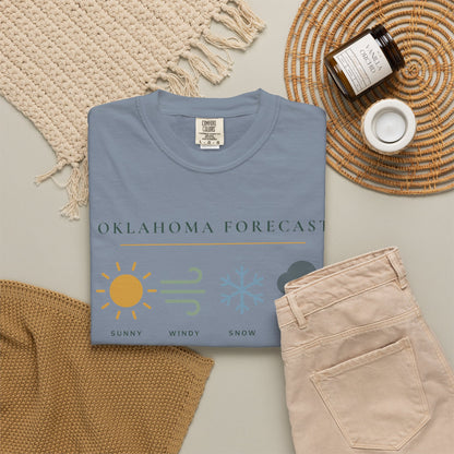 Oklahoma Forecast Tee | Comfort Colors