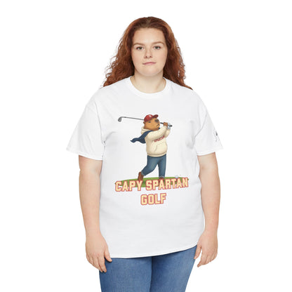 Capy Spartan Golf Gildan Tee