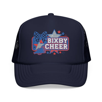Bixby Cheer Embroidered Foam Trucker Hat