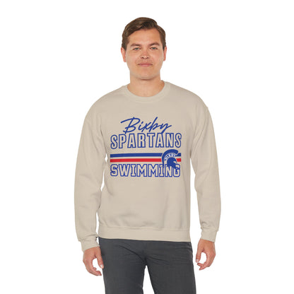 Bixby Spartans Swim Gildan Sweatshirt