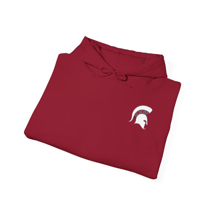 Bixby Spartans OK White Spartan Logo Hoodie