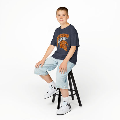 Bixby Spartan Gingerbread Helmet Youth Gildan Tee