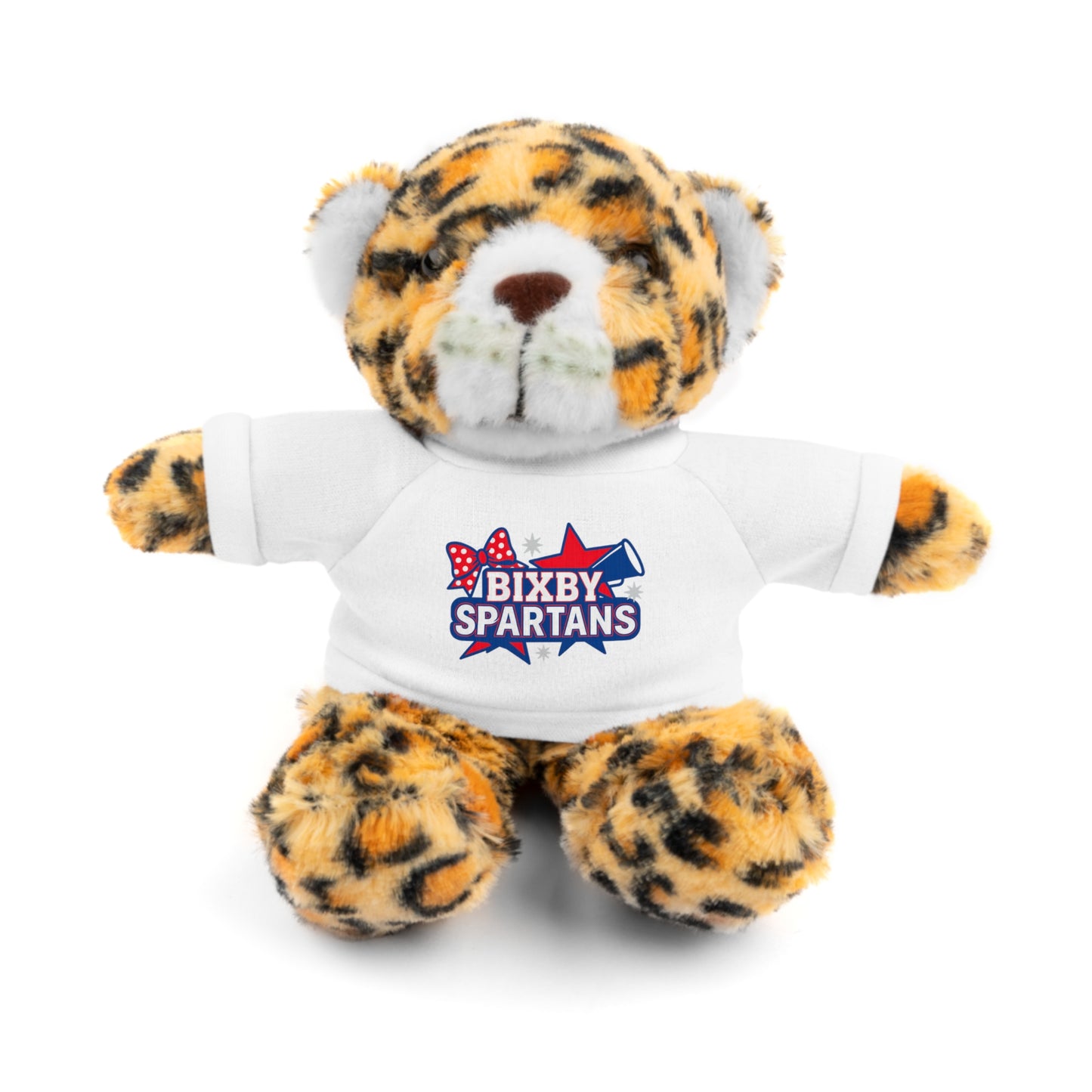 Spartan Cheer Stuffed Animal Logo