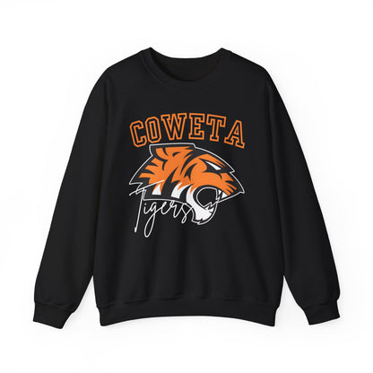 Coweta Tigers Crewneck Gildan Sweatshirt
