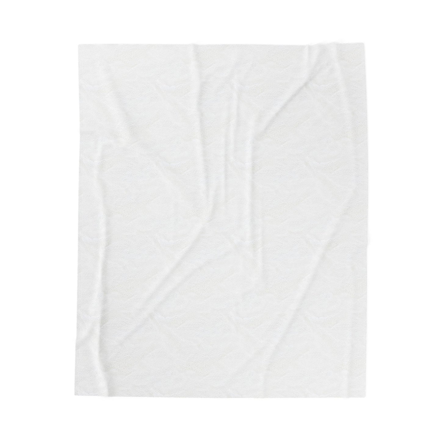Bixby OK Blue Velveteen Plush Blanket