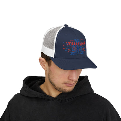 Spartan Volleyball Dad Trucker Snapback