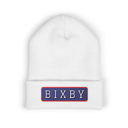 Bixby Spartans Embroidered Cuffed Beanie, BIXBY Bar