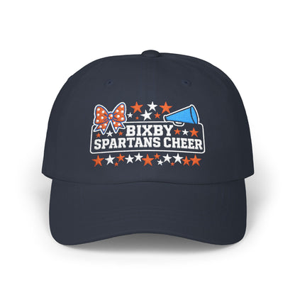 Bixby Spartans Cheer Embroidered Classic Ballcap