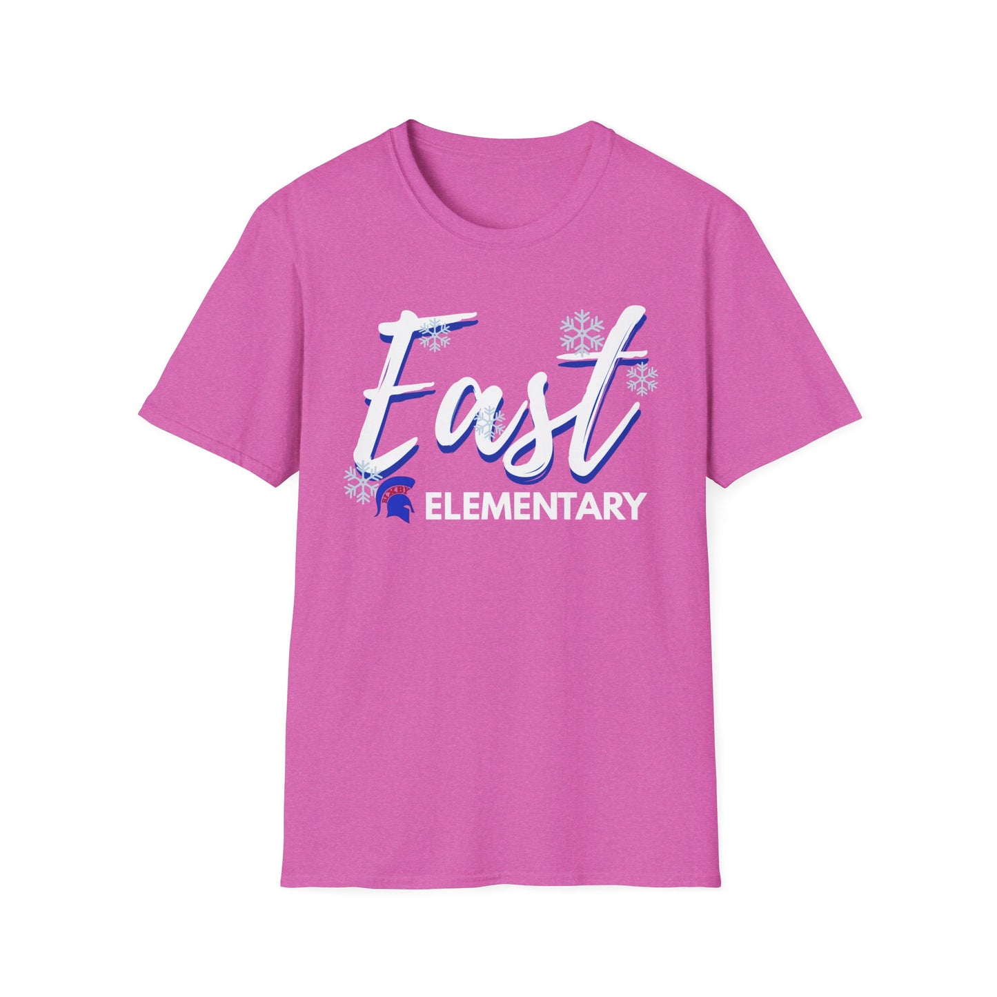 Bixby Spartan East Elementary Snow Day Softstyle Tee