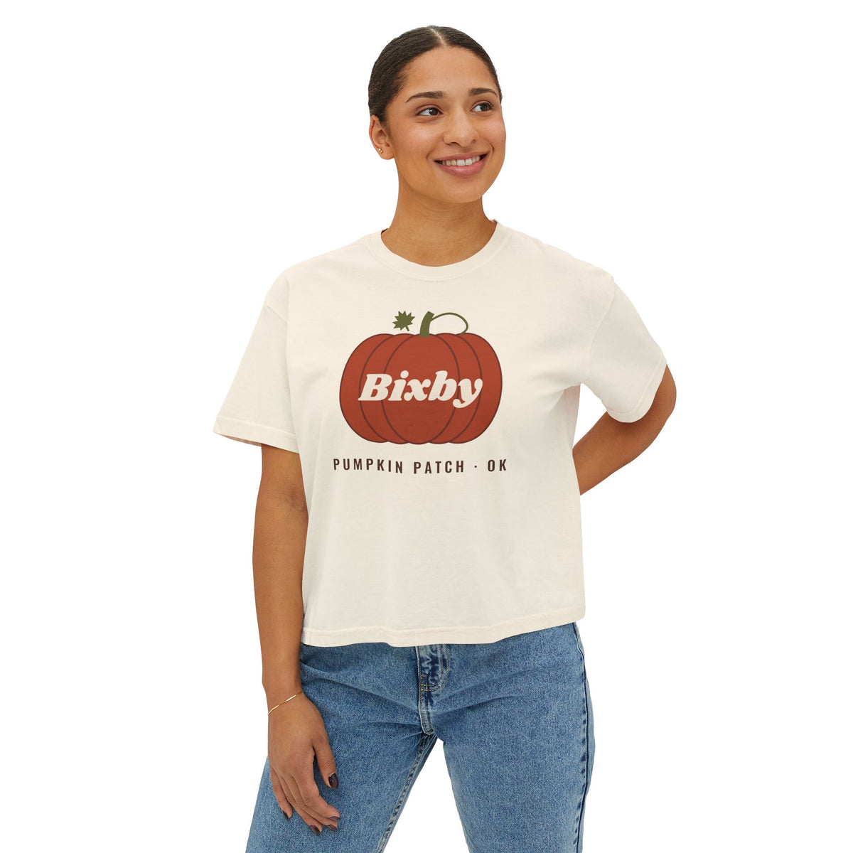 Bixby Pumpkin Patch Boxy Comfort Colors Tee