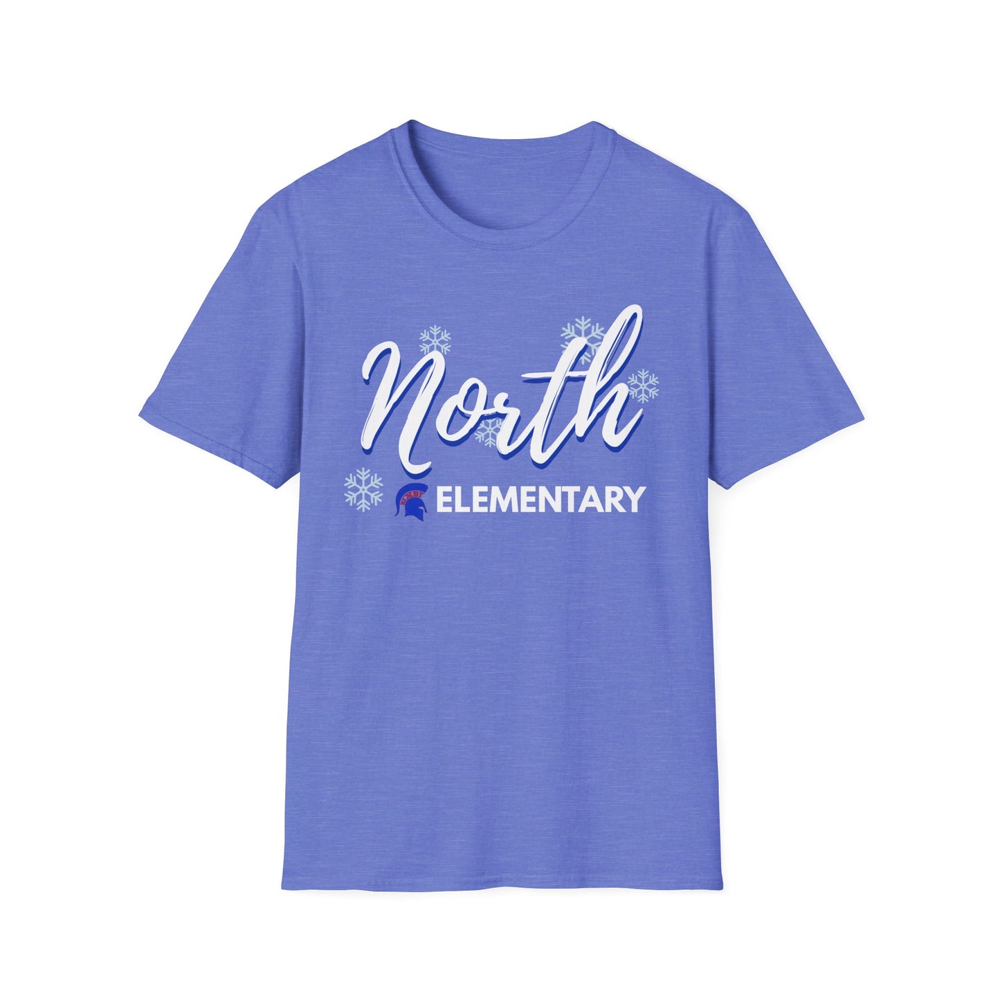 Bixby Spartan North Elementary Snow Day Softstyle Tee