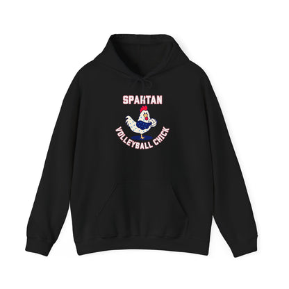 Bixby Spartan Volleyball Chick Gildan Hoodie