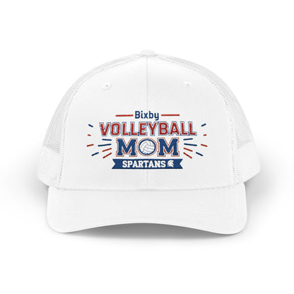 Spartan Volleyball Mom Trucker Snapback