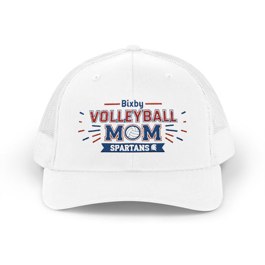Spartan Volleyball Mom Trucker Snapback