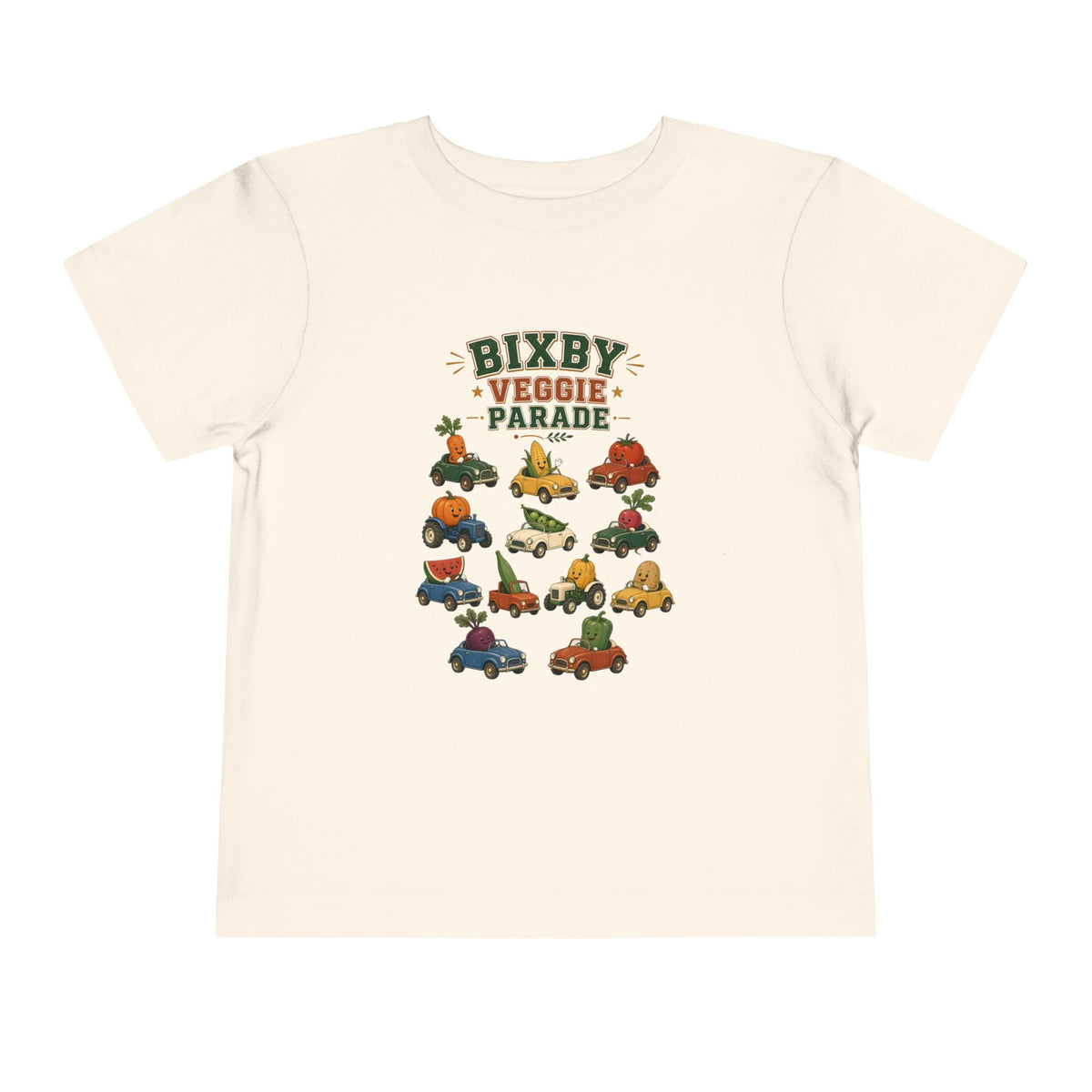 Bixby Veggie Parade Toddler Tee