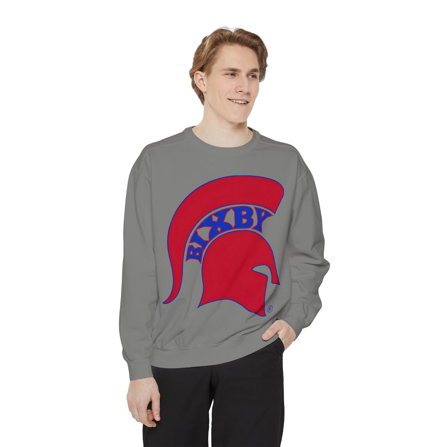 Bixby Spartan White Logo Sweatshirt
