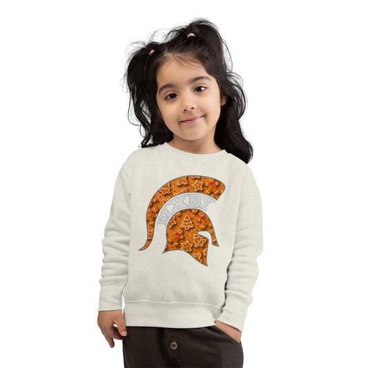 Bixby Spartan Gingerbread Toddler Rabbit Skins Sweatshirt