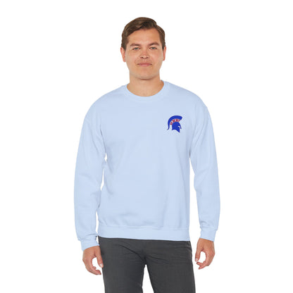Spartan Blue Logo Gildan Sweatshirt