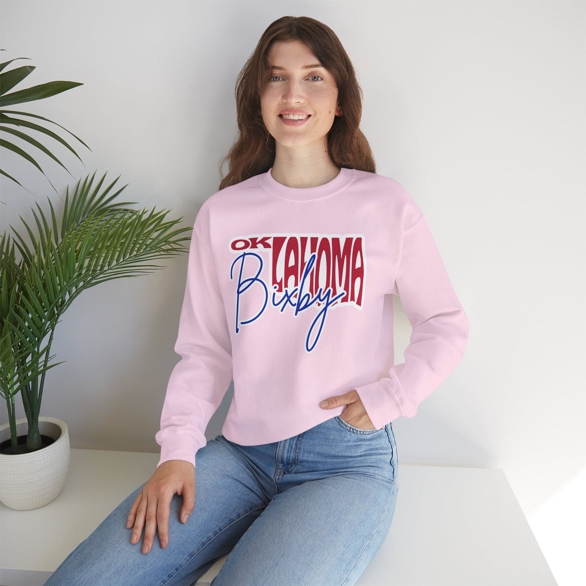 Bixby Spartans Custom City Name Oklahoma Sweatshirt