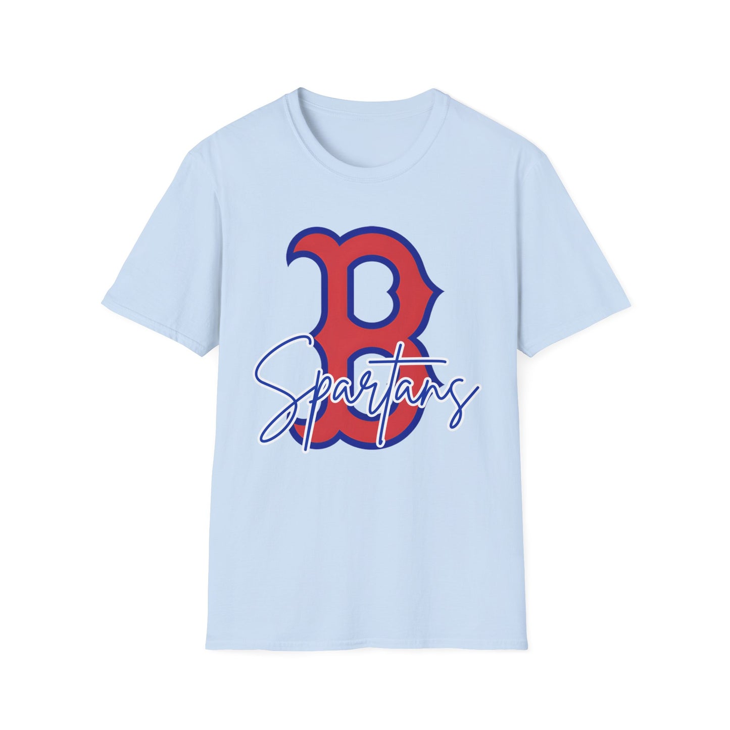 Spartans Script 'B' Softstyle Gildan Tee