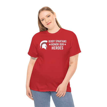 Spartans Honor Our Heroes Military Appreciation Gildan Tee