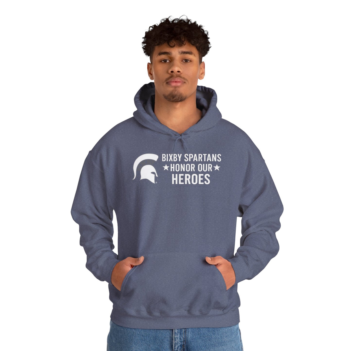 Spartans Honor Our Heroes Gildan Hoodie
