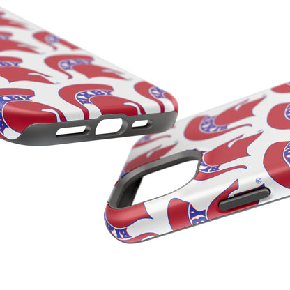 Bixby Spartan Red Logo Impact Resistant iPhone Case