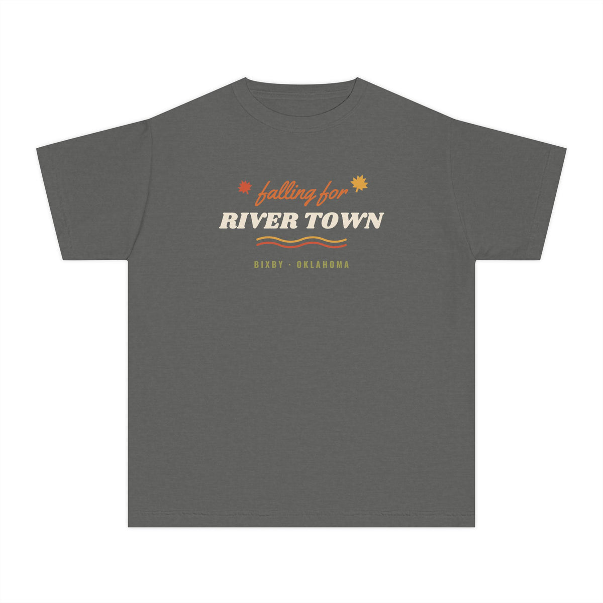 Falling for River Town Youth Tee