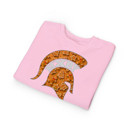 Bixby Spartan Gingerbread Toddler Rabbit Skins Sweatshirt