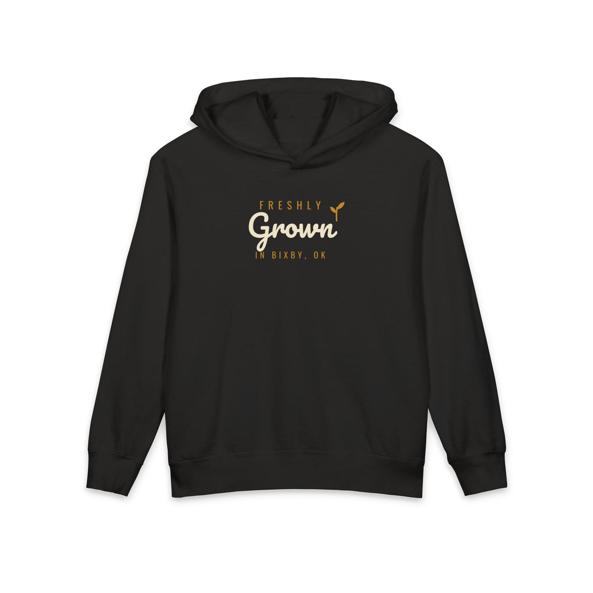 Freshly Grown in Bixby Youth Hoodie