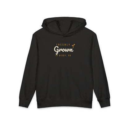Freshly Grown in Bixby Youth Hoodie