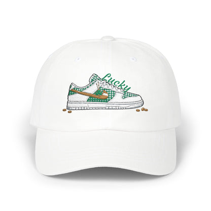 Embroidered Lucky Sneaker Dad Cap St. Patrick’s Day Casual Baseball Hat