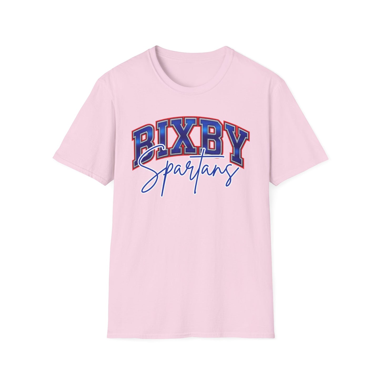 Bixby Spartans School Spirit Softstyle Gildan Tee