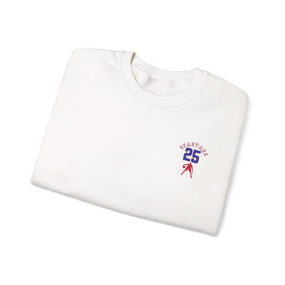 Personalized Boys Bixby Spartan Basketball Crewneck Sweatshirt
