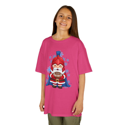 Spartan Football Santa Youth Gildan Tee